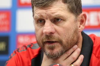 Paderborns Trainer Steffen Baumgart fiebert dem ersten Saisonsieg entgegen - gegen den FSV Mainz 05 soll es nun klappen.