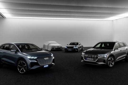 Die Konzepte gibt es schon: Audi plant eine E-Offensive mit neuen Stromer-Modellen und vier verschiedenen Plattformen als Basis.