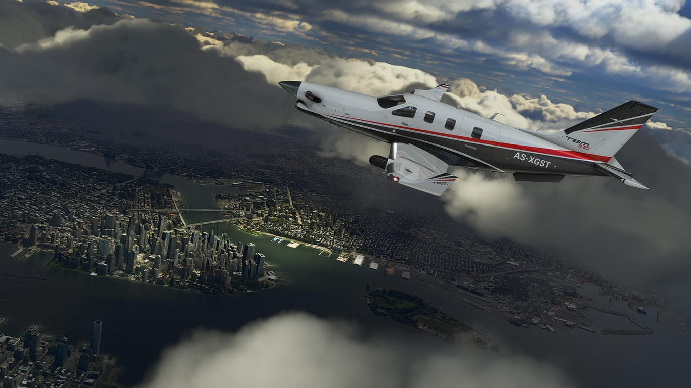 Eine Szene aus Microsofts kommendem Flight Simulator 2020
