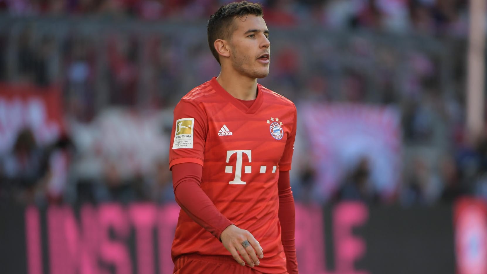 Streitfall: Lucas Hernandez im Trikot des FC Bayern München.