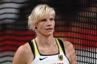 Diskuswerferin Nadine Müller beendet das WM-Finale auf Rang acht.