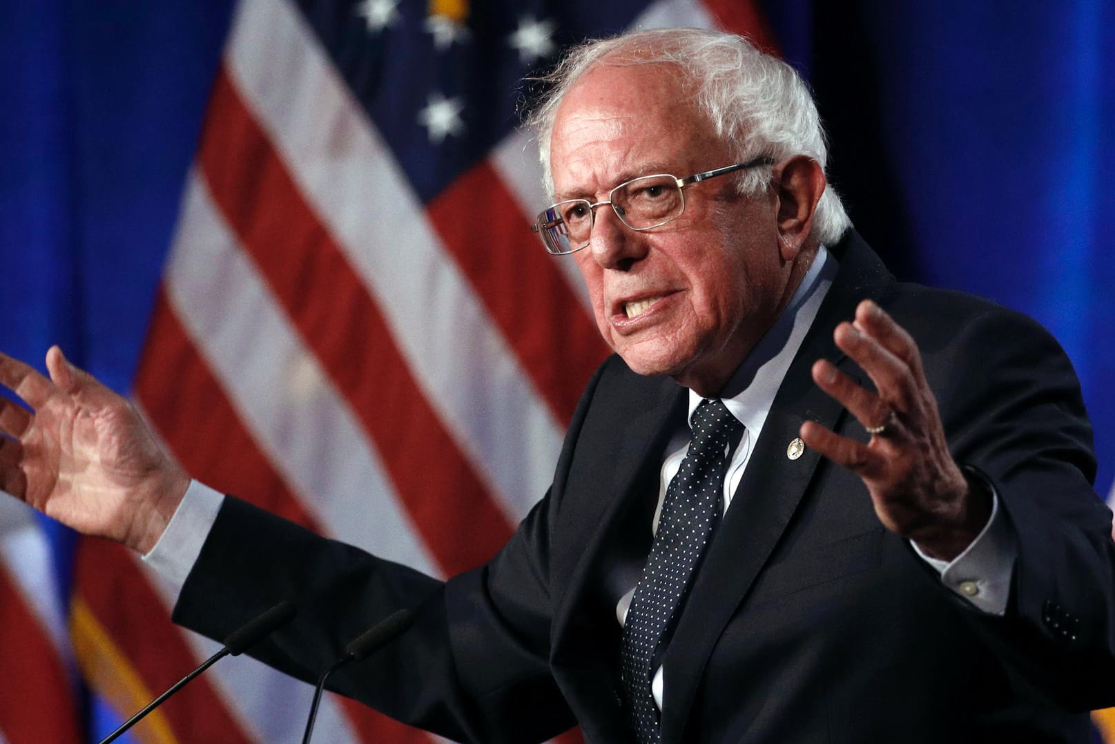 Bernie Sanders: Der 78-jährige will Donald Trump im Weißen Haus ablösen.