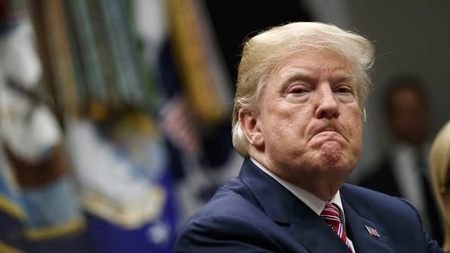 Donald Trump, hier im vergangenen Jahr, geht durch die wohl schwerste Krise seiner bisherigen Amtszeit.