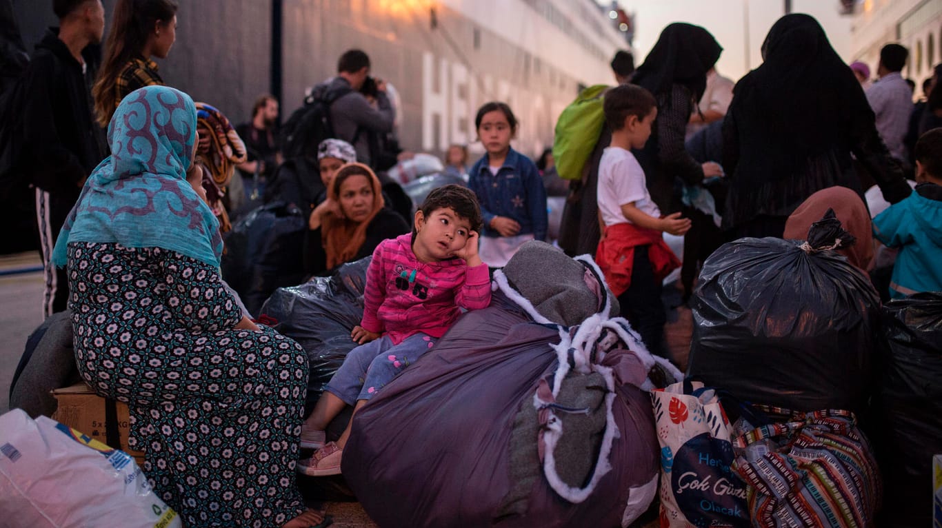 Hafen Piräus in Griechenland: Die EU registriert eine starke Zunahme der Flüchtlinge und Migranten.