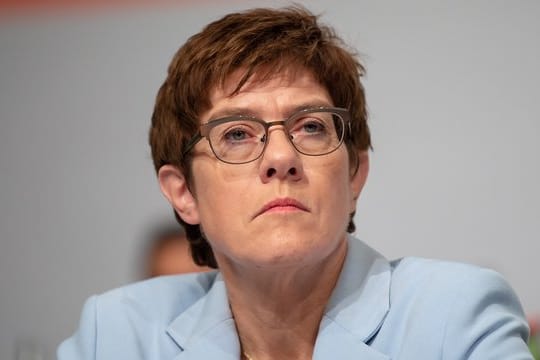 CDU-Chefin Annegret Kramp-Karrenbauer bei einer Veranstaltung Ende September in Kassel.