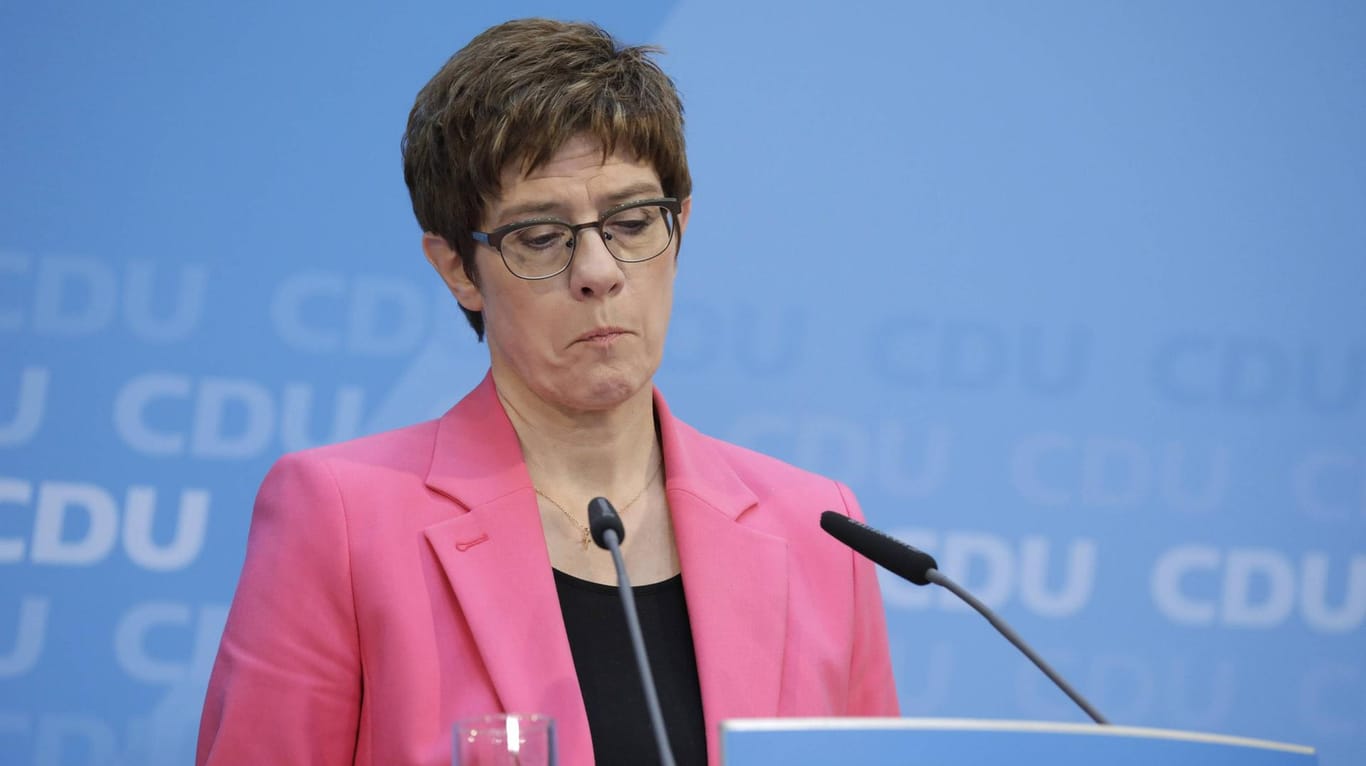 Annegret Kramp-Karrenbauer: Ob die CDU-Chefin auch ins Kanzleramt einziehen wird, ist ungewiss.