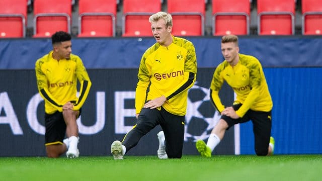 Nationalspieler Brandt (m) hadert mit seiner derzeitigen Rolle bei Borussia Dortmund. Nationalspieler Brandt (m) hadert mit seiner derzeitigen Rolle bei Borussia Dortmund.