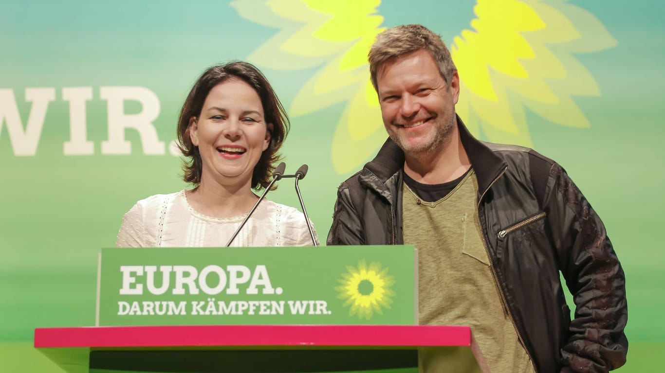 Annalena Baerbock und Robert Habeck: Die Vorsitzenden der Grünen können sich über mehr Geld für ihre Partei freuen.