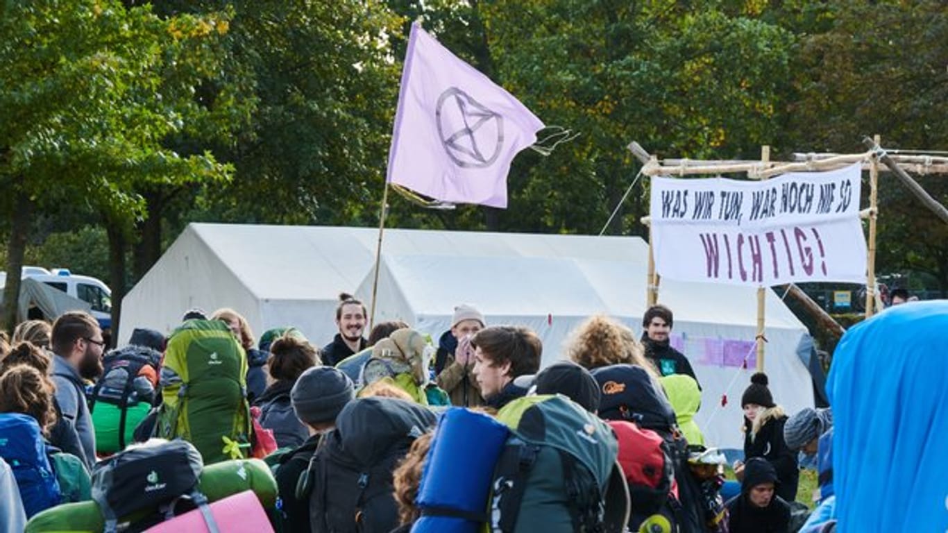 Die Klimaaktivisten von Extinction Rebellion rüsten sich für ihre bislang größten Proteste.
