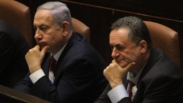 Benjamin Netanyahu und Israel Katz: Außenminister Katz strebt Nichtangriffsverträge mit arabischen Staaten an. (Symbolbild)