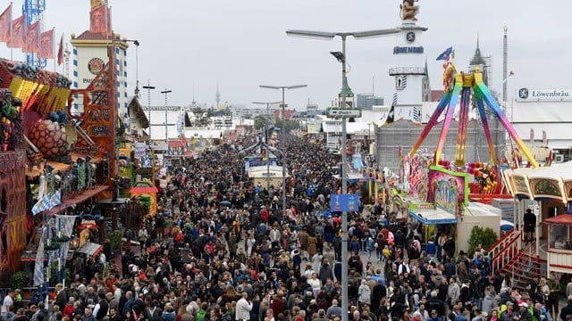 Rund 6,3 Millionen Gäste strömten zum Oktoberfest.