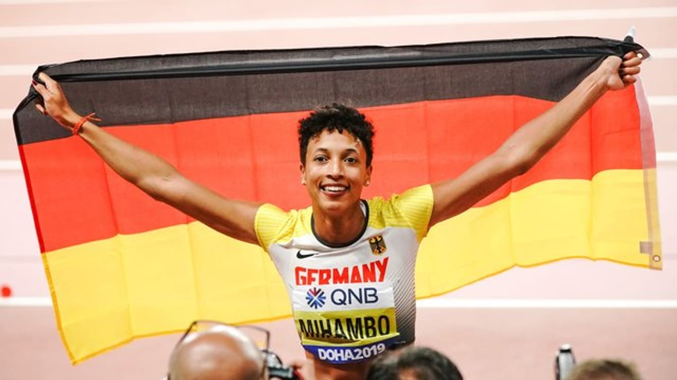 Mihambo ist nach Heike Drechsler die zweite deutsche Weitsprung-Weltmeisterin.
