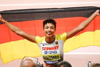 Mihambo ist nach Heike Drechsler die zweite deutsche Weitsprung-Weltmeisterin.