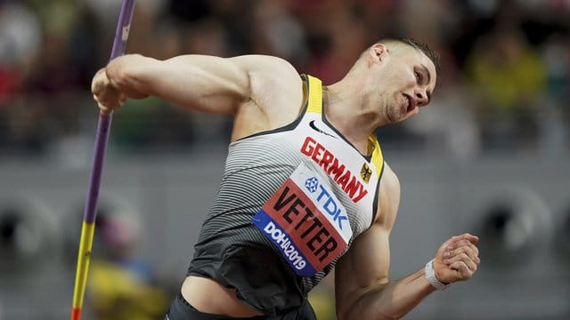 Für Johannes Vetter hat es nur zu WM-Bronze gereicht.