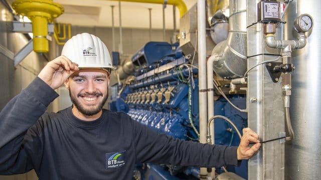 Hendrik Günther macht eine Ausbildung zum Elektroniker für Betriebstechnik.