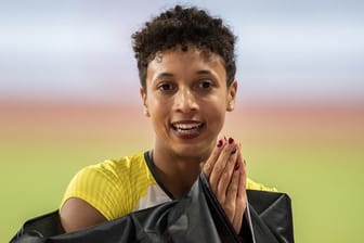 Malaika Mihambo sorgte für die zweite deutsche Goldmedaille bei den Titelkämpfen in Doha.