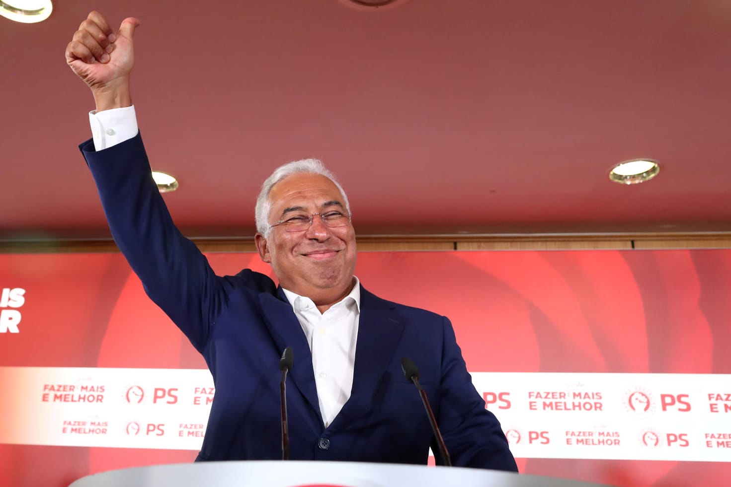 Die Sozialistische Partei (PS) von Ministerpräsident Antonio Costa hat künftig 106 Sitze im Parlament in Lissabon – 20 mehr als bislang.