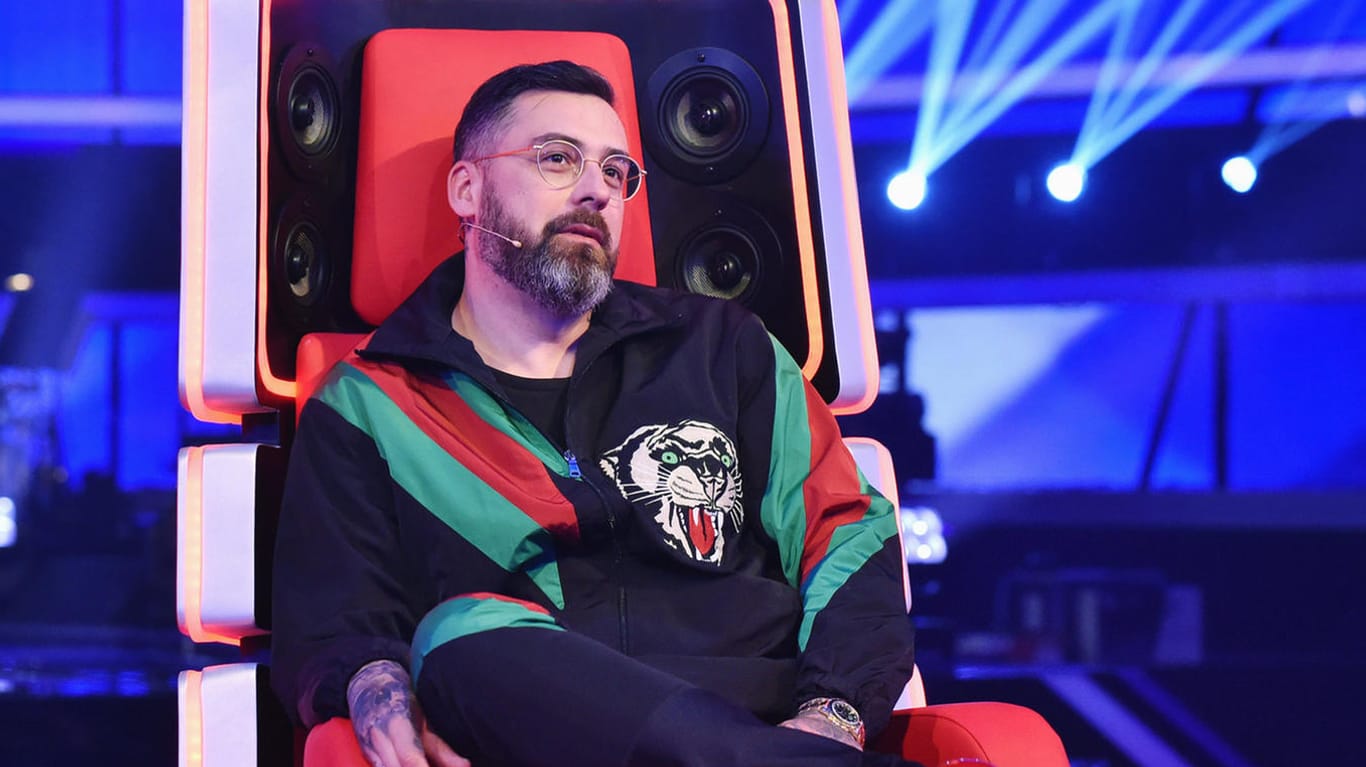 Sido: So richtig angetan war er vom Heiratsantrag bei "The Voice of Germany" offenbar nicht.