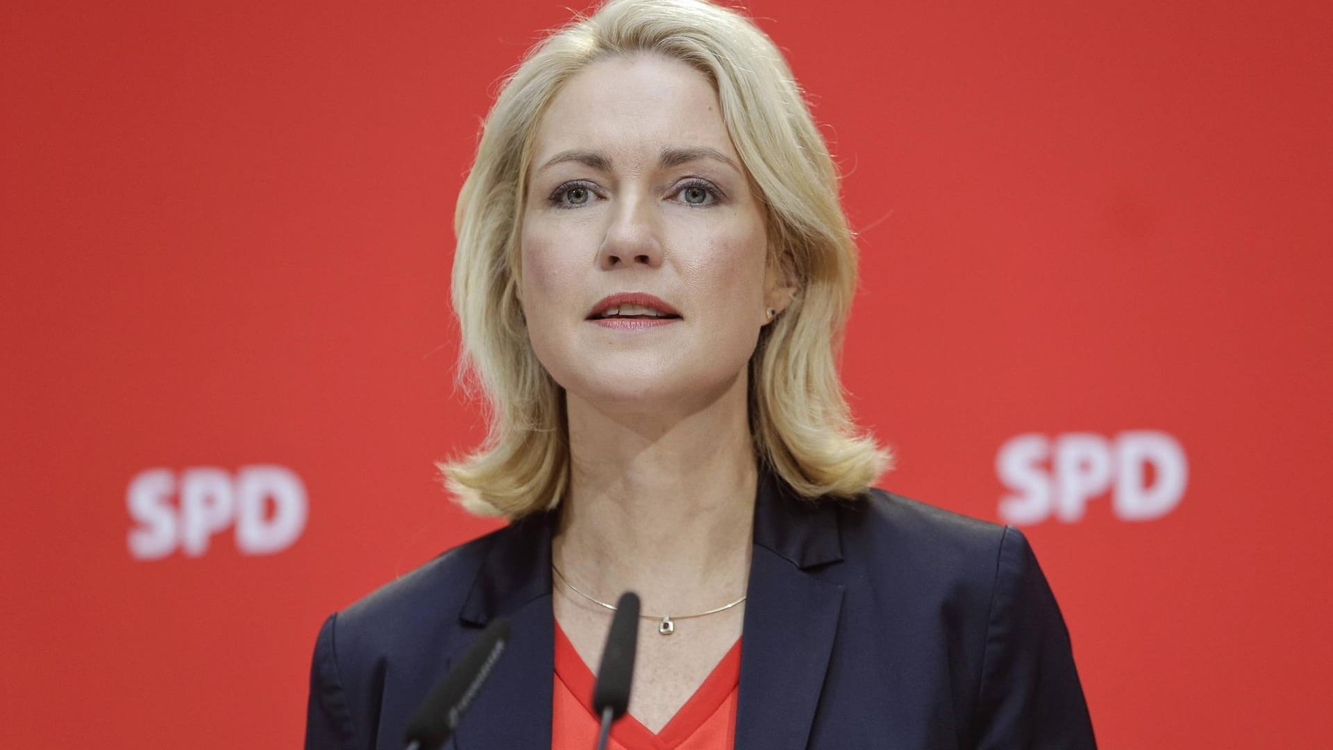 Manuela Schwesig, kommissarische SPD-Chefin und Ministerpräsidentin von Mecklenburg-Vorpommern: "Die DDR war eine Diktatur."