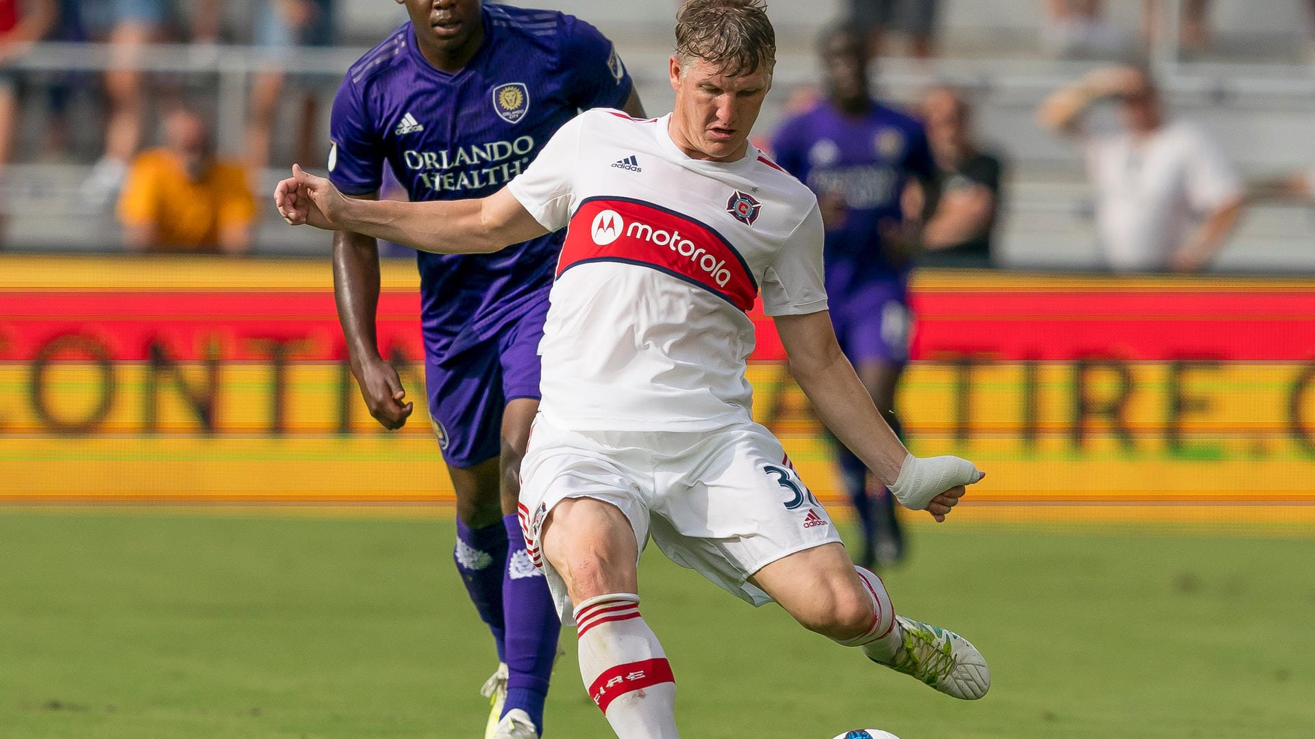 Bastian Schweinsteiger bei seinem letzten Saisonspiel mit Chicago Fire. Sein Vertrag läuft im Dezember aus.