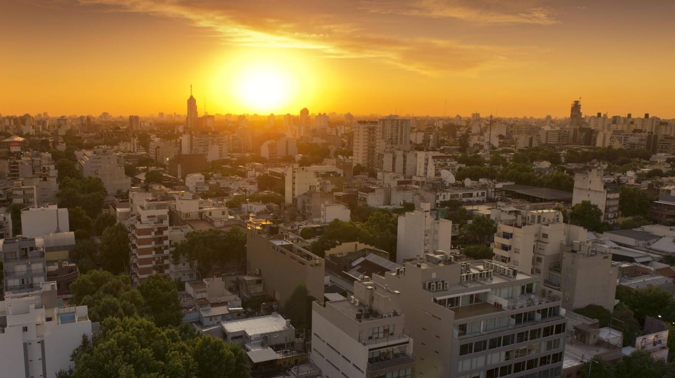 Sonnenuntergang in Buenos Aires (Symbolbild).