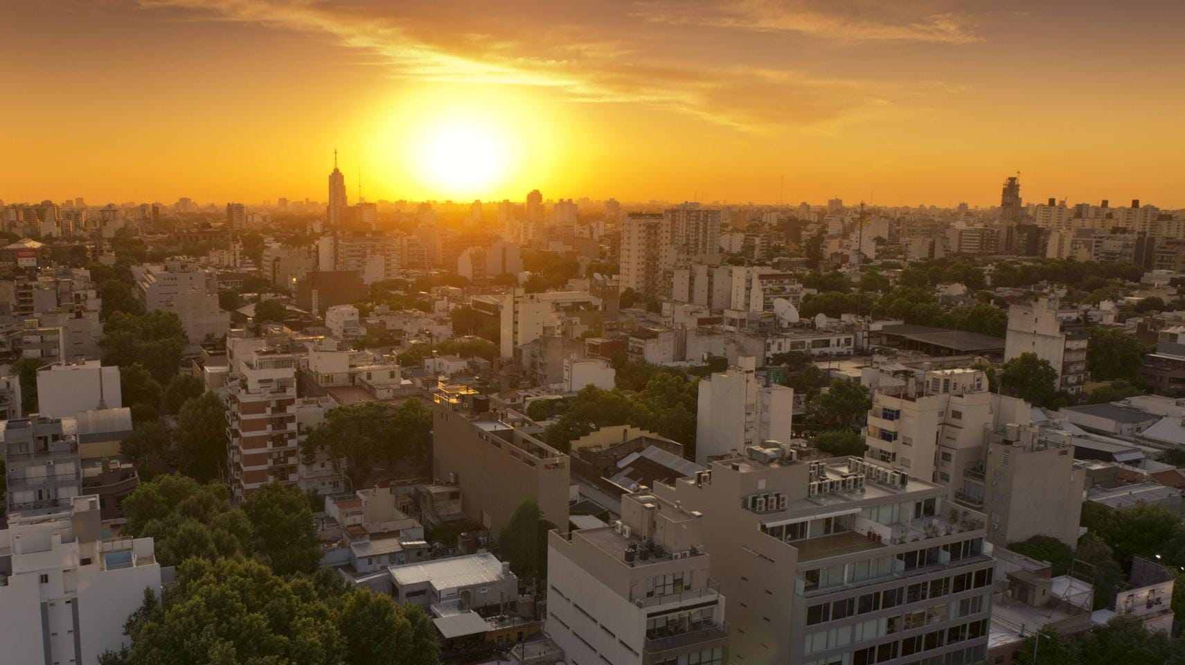 Sonnenuntergang in Buenos Aires (Symbolbild).