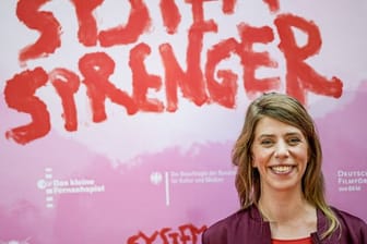 Nora Fingscheidt stellt ihren Film "Systemsprenger" in Hamburg vor.