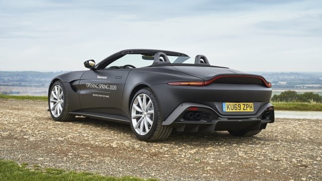 Ab Frühjahr 2020: Aston Martin Vantage kommt als Roadster