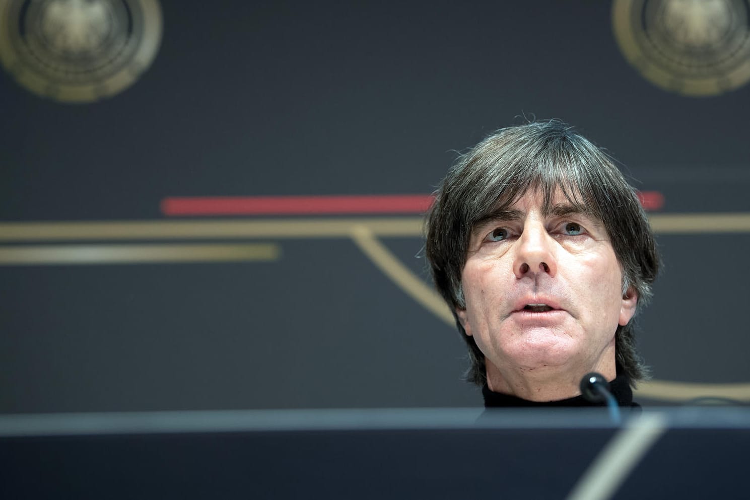 Joachim Löw: Der Bundestrainer beantwortete die Fragen der Journalisten auf der Pressekonferenz vor dem Spiel gegen Argentinien.