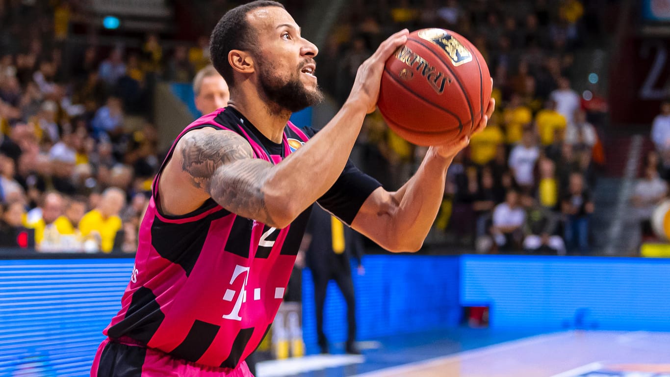 Trey McKinney-Jones der Telekom Baskets Bonn: Am Samstag steht das zweite Heimspiel der BBL 19/20 an.