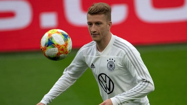 Nahm am Abschlusstraining der DFB-Elf für das Argentinien-Spiel teil: Marco Reus.