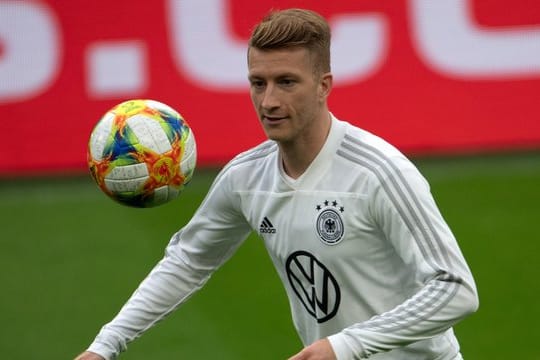 Nahm am Abschlusstraining der DFB-Elf für das Argentinien-Spiel teil: Marco Reus.