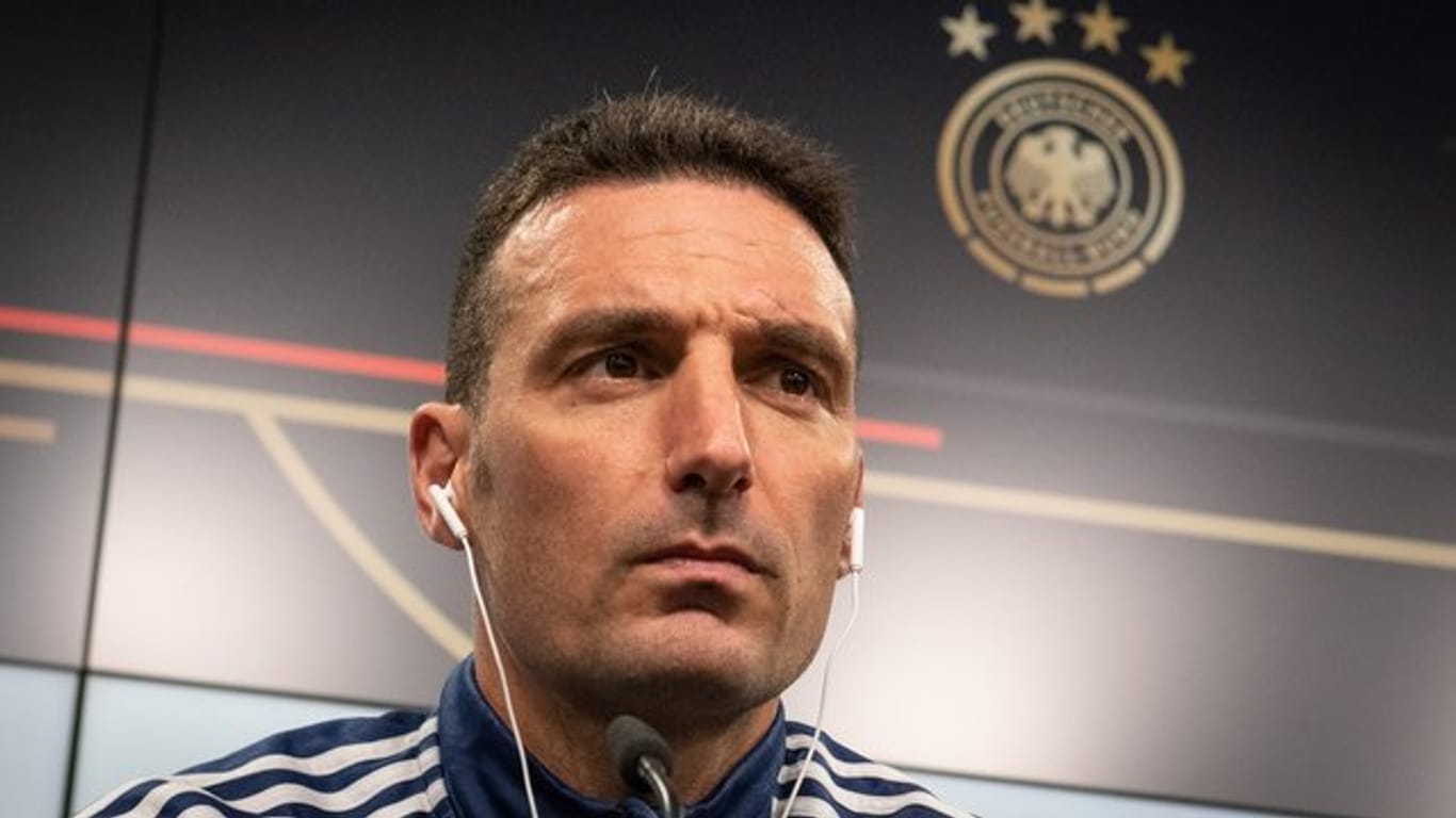 Mit Argentinien gegen die DFB-Elf gefordert: Trainer Lionel Scaloni.