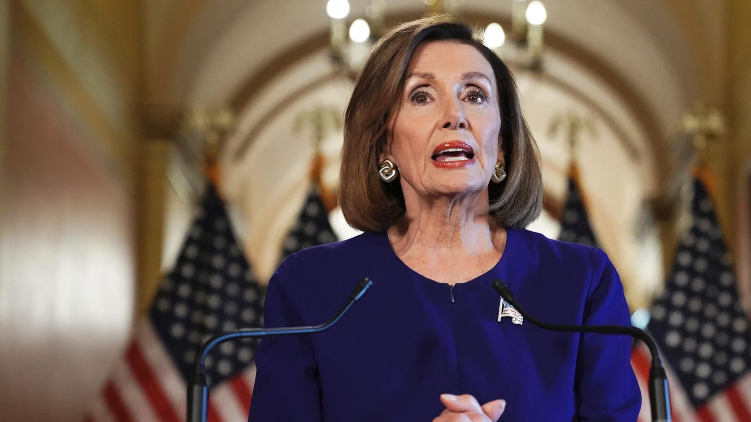 Nancy Pelosi, Vorsitzende des US-Repräsentantenhauses: "Sie werden zur Verantwortung gezogen."