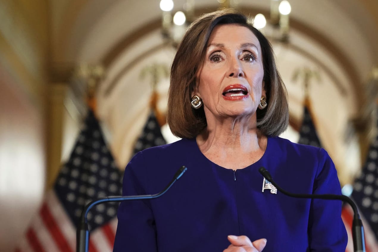 Nancy Pelosi, Vorsitzende des US-Repräsentantenhauses: "Sie werden zur Verantwortung gezogen."