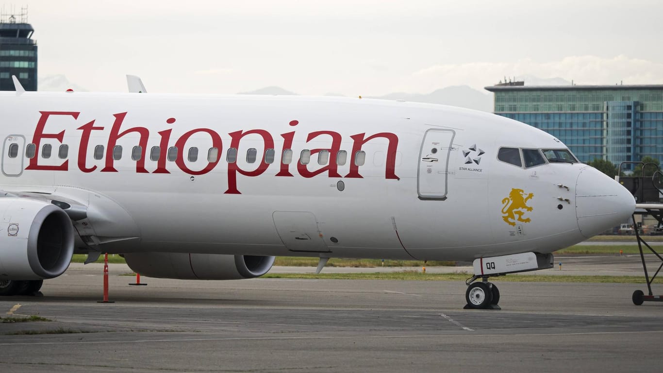 Eine Boeing von Ethiopian Airlines: Eine Maschine musste in Senegal notlanden. (Symbolbild)