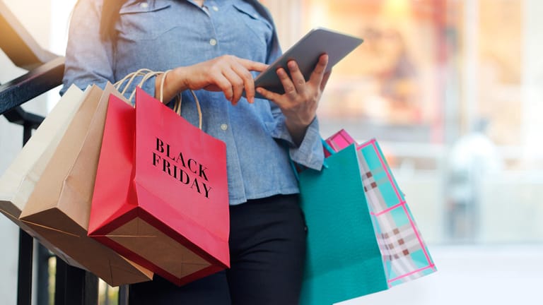 Shopping-Event: Am Black Friday 2019 locken Händler mit vielen Aktionen und Rabatten.