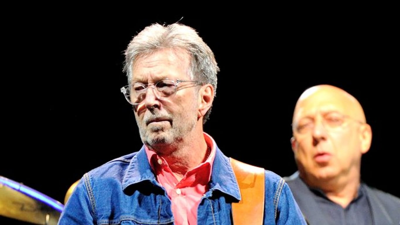 Eric Clapton 2014 in Mannheim.