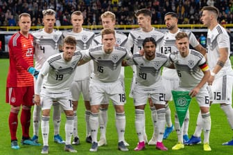 Mit dieser Mannschaft startete die deutsche Nationalmannschaft gegen Argentinien.