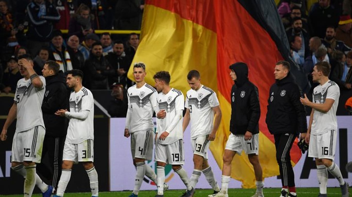 Die DFB-Elf kam gegen Argentinien nicht über ein 2:2 hinaus.