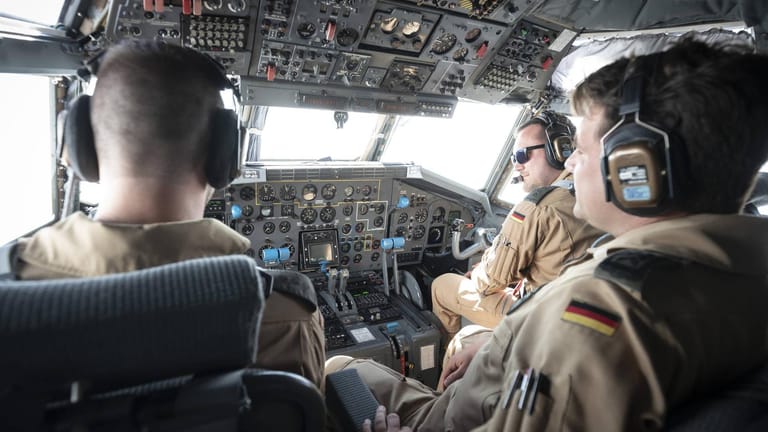 Bundeswehr-Piloten im Irak.
