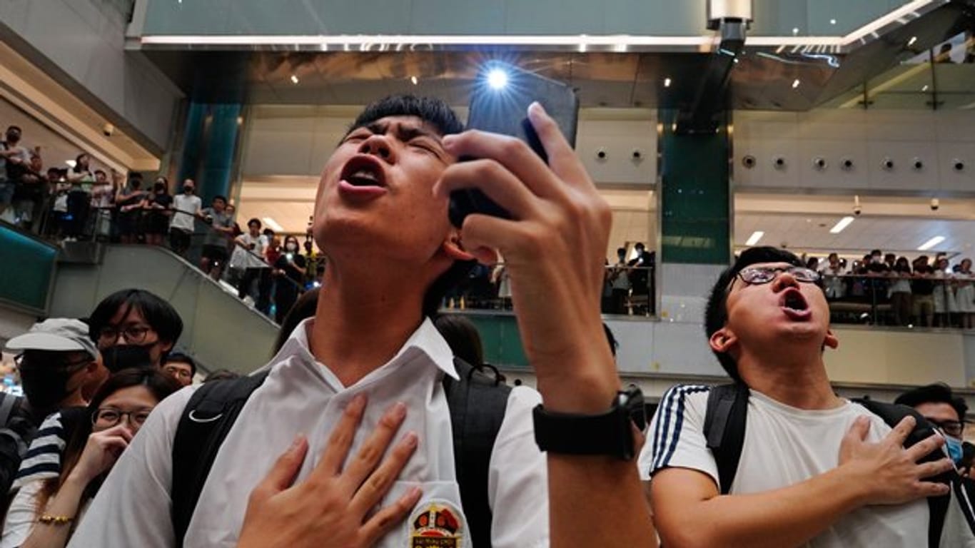 China hat Apple vorgeworfen, die Demonstranten in Hongkong zu unterstützen.