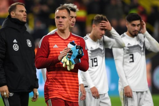 Konkurrenten im DFB-Team: Marc-André ter Stegen (2.
