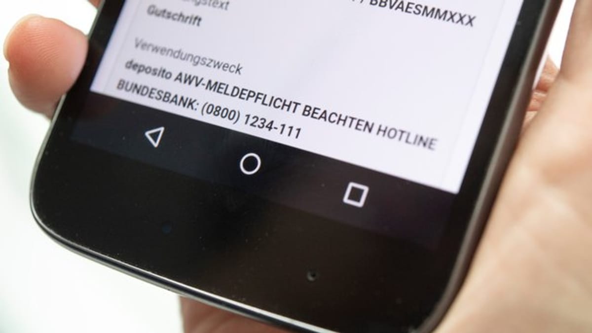 Bundesbank Bei Auslandszahlung ab 12.500 Euro gilt Meldepflicht