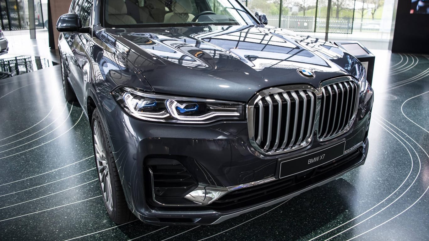Der BMW X7: Der Hersteller habe sein Angebot mit dem SUV X7 und der neuen 8er-Baureihe stark ausgeweitet.