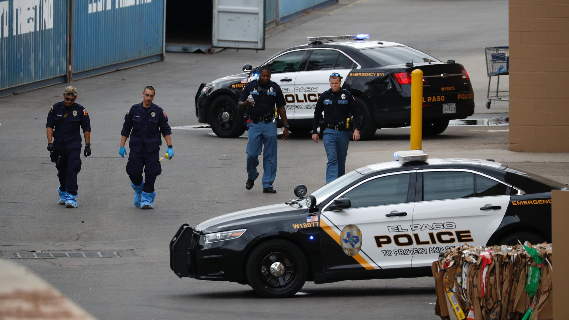 Tatort in El Paso, Texas: 22 Menschen wurden im August an einem Einkaufszentrum erschossen.