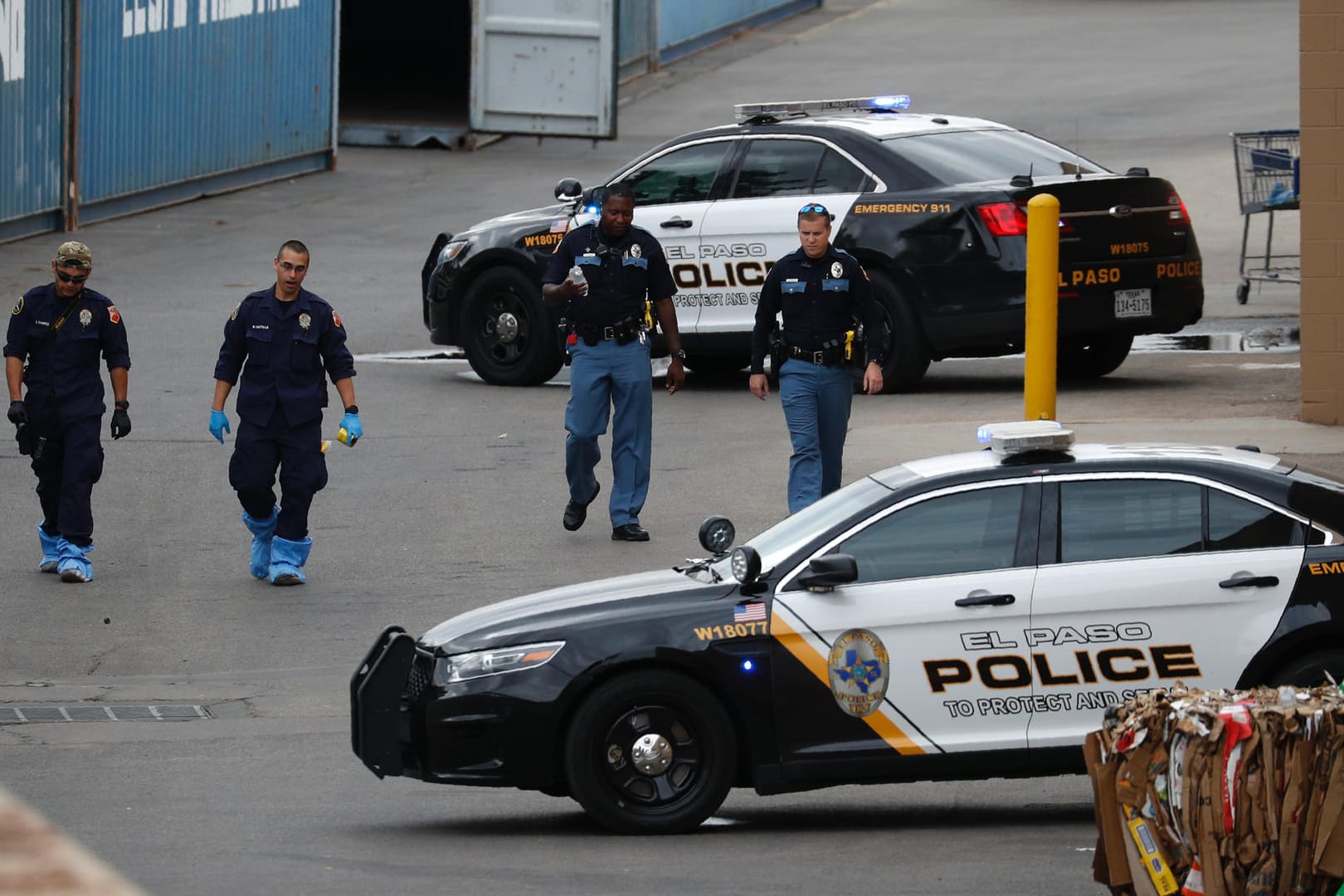 Tatort in El Paso, Texas: 22 Menschen wurden im August an einem Einkaufszentrum erschossen.