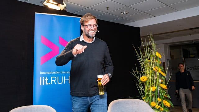 Prominenter Gast: Jürgen Klopp zu Besuch bei seinem alten Club in Dortmund.