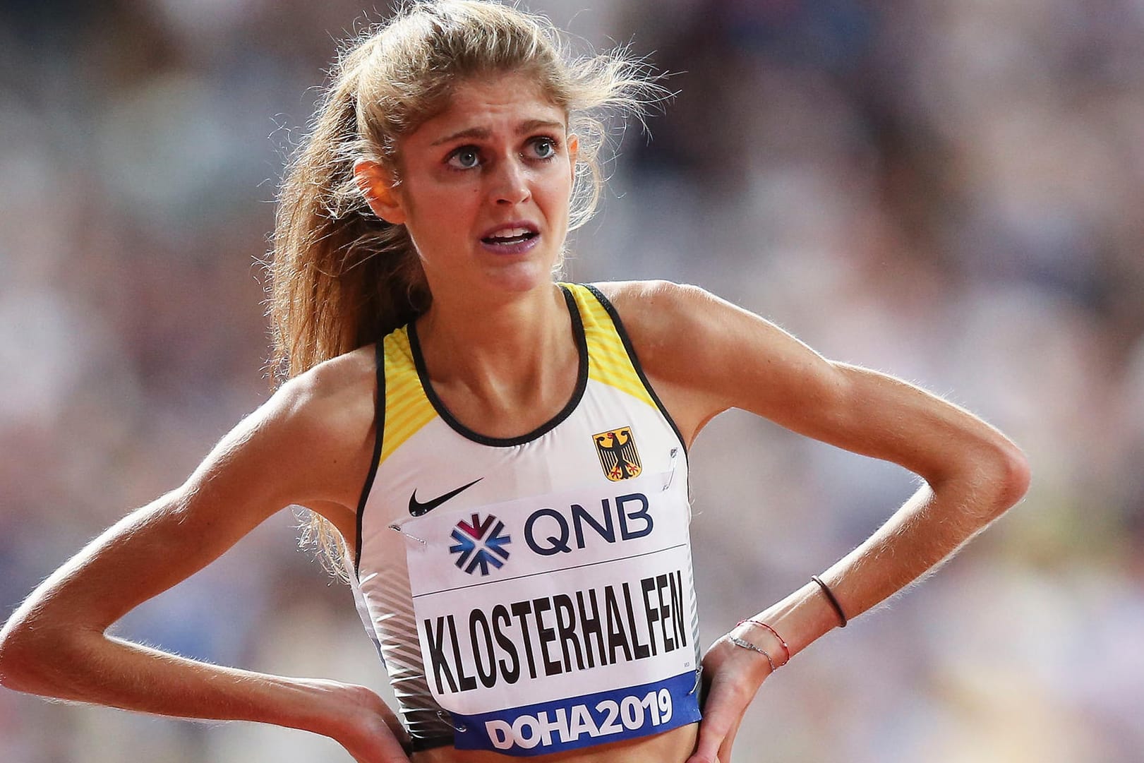 Konstanze Klosterhalfen: Das deutsche Leichtathletik-Ass braucht eine neue Trainingsgruppe.