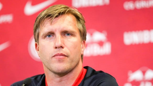 Hat eine andere Meinung als HSV-Coach Hecking: Leipzig-Sportdirektor Markus Krösche. Hat eine andere Meinung als HSV-Coach Hecking: Leipzig-Sportdirektor Markus Krösche.